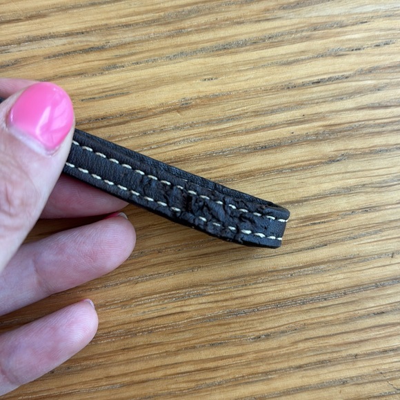 Coach Brown Kisslock Wristlet - Picture 3 of 10